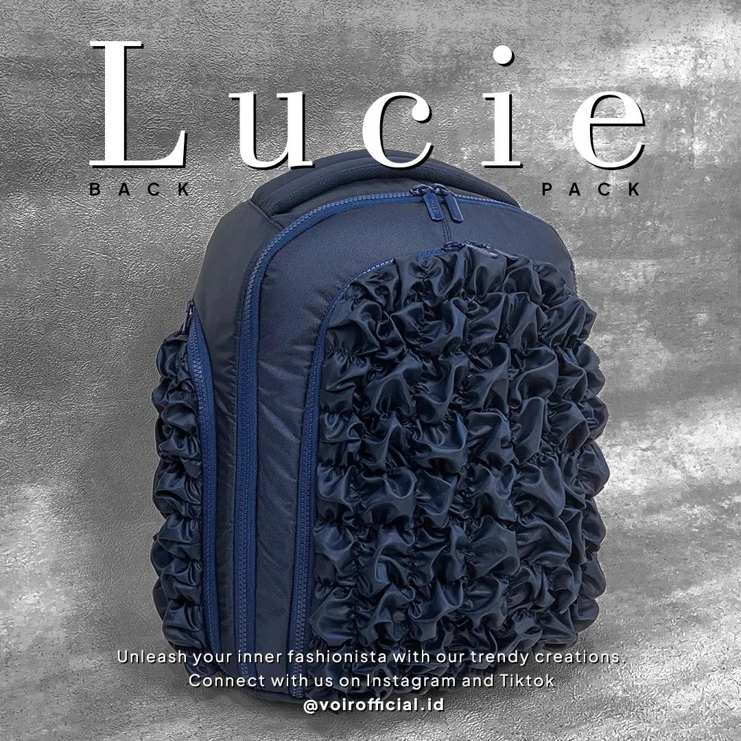 Lucie Backpack desain