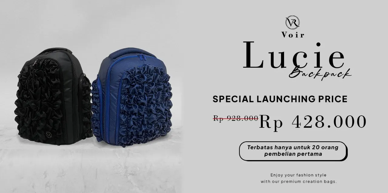 Lucie Backpack lifestyle